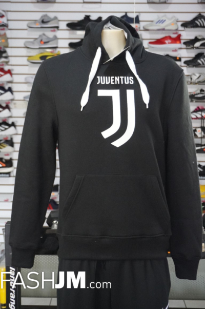Juventus Hoodie Jacket Black