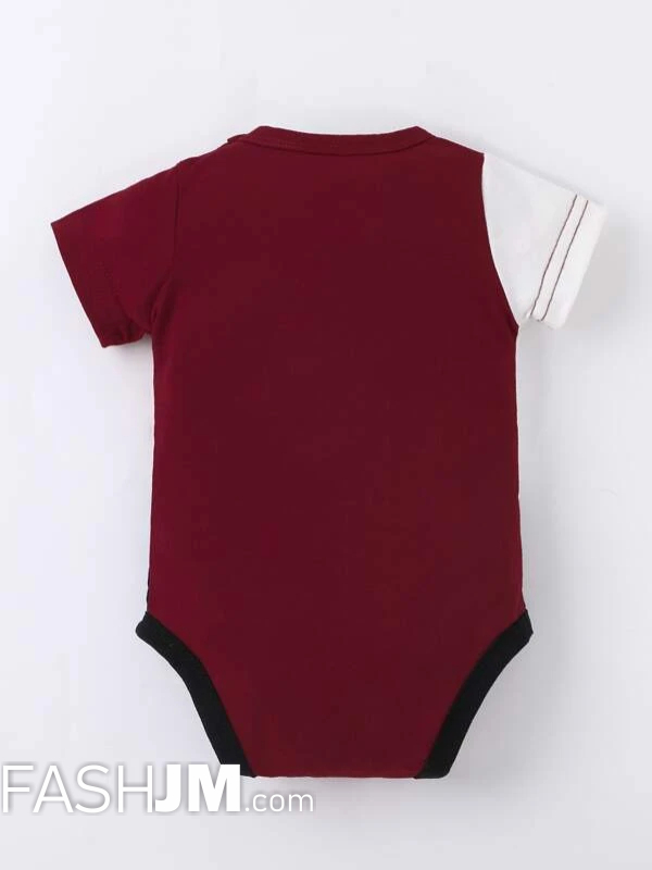  Baby Boy Cut And Sew Tee Bodysuit image1