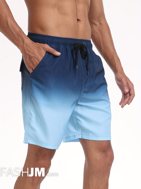  2-in-1 Double Layer Beach Shorts With Inner Pocket image3