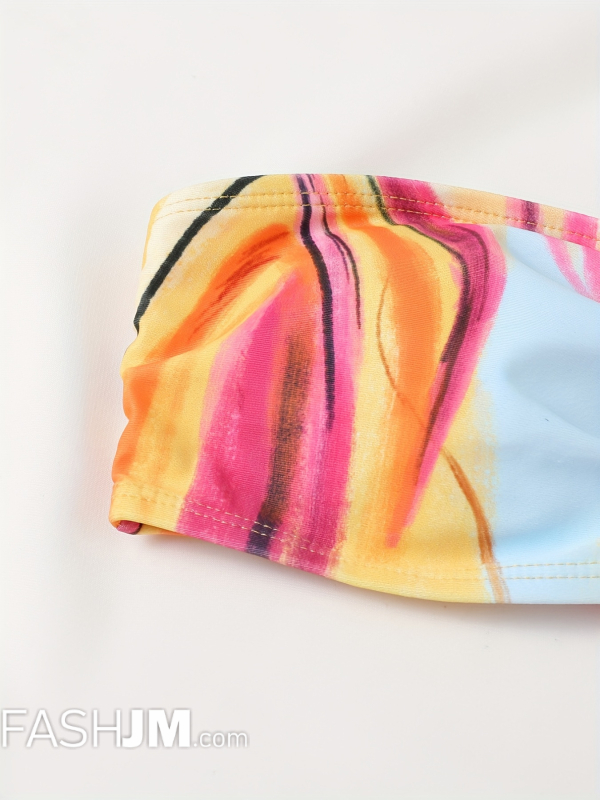  Tie Dye Sexy Two Piece Swimsuit image3