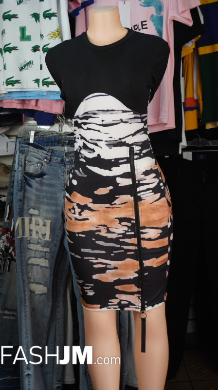  Black Camo Dress image1