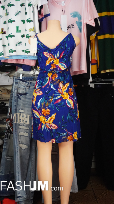  Blue Floral Dress image2