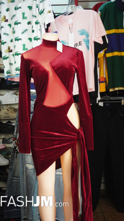 Burgandy Dress