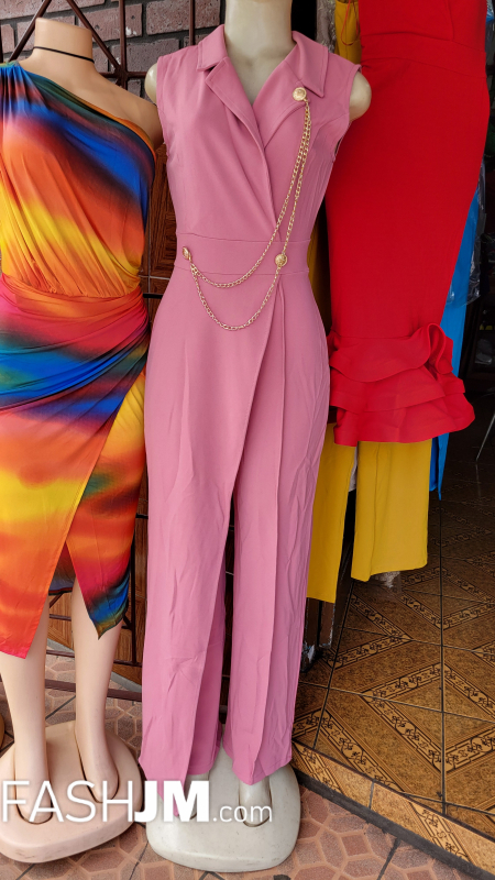  Pink Pants Suit image0