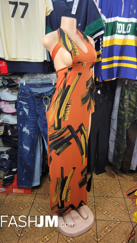 Orange Dress image0