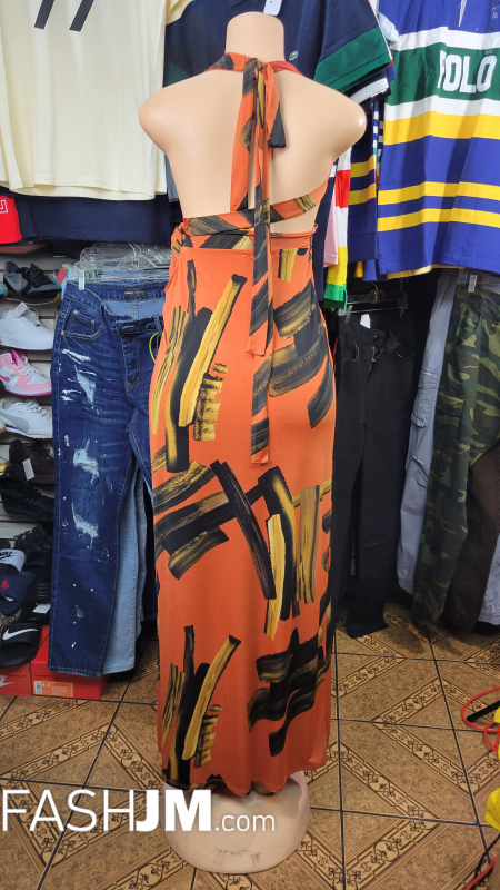  Orange Dress image2