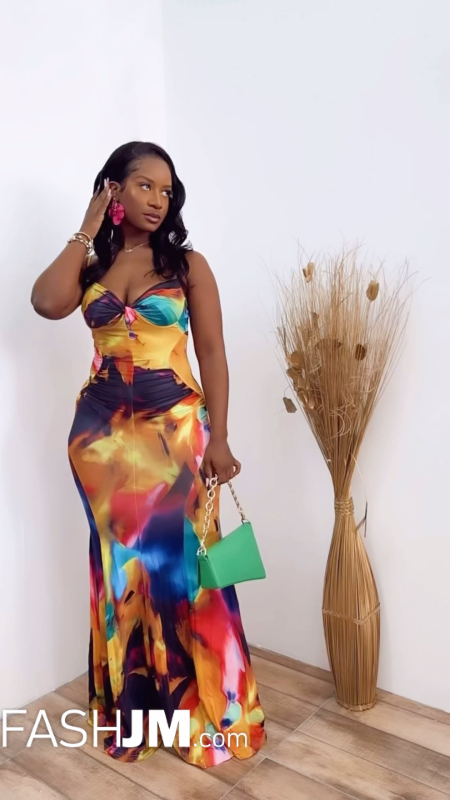  Multi-color Dress image0