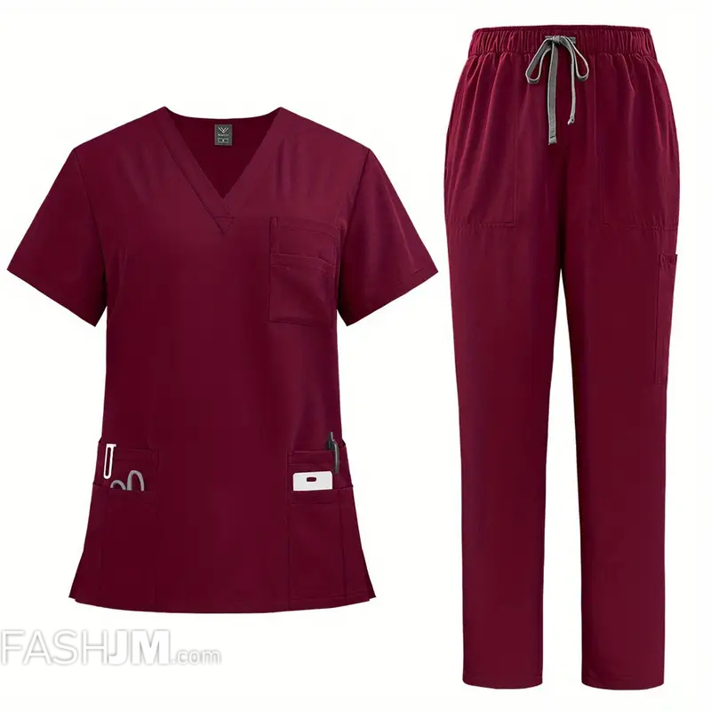  Scrubs Quick-Dry Summer Work Uniforms image11