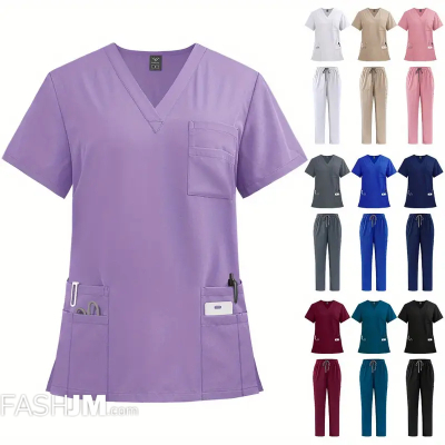 Scrubs Quick-Dry Summer Work Uniforms