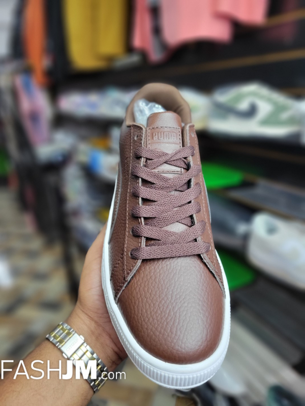  Brown Puma Sneakers image1