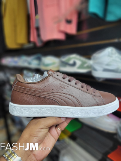 Brown Puma Sneakers